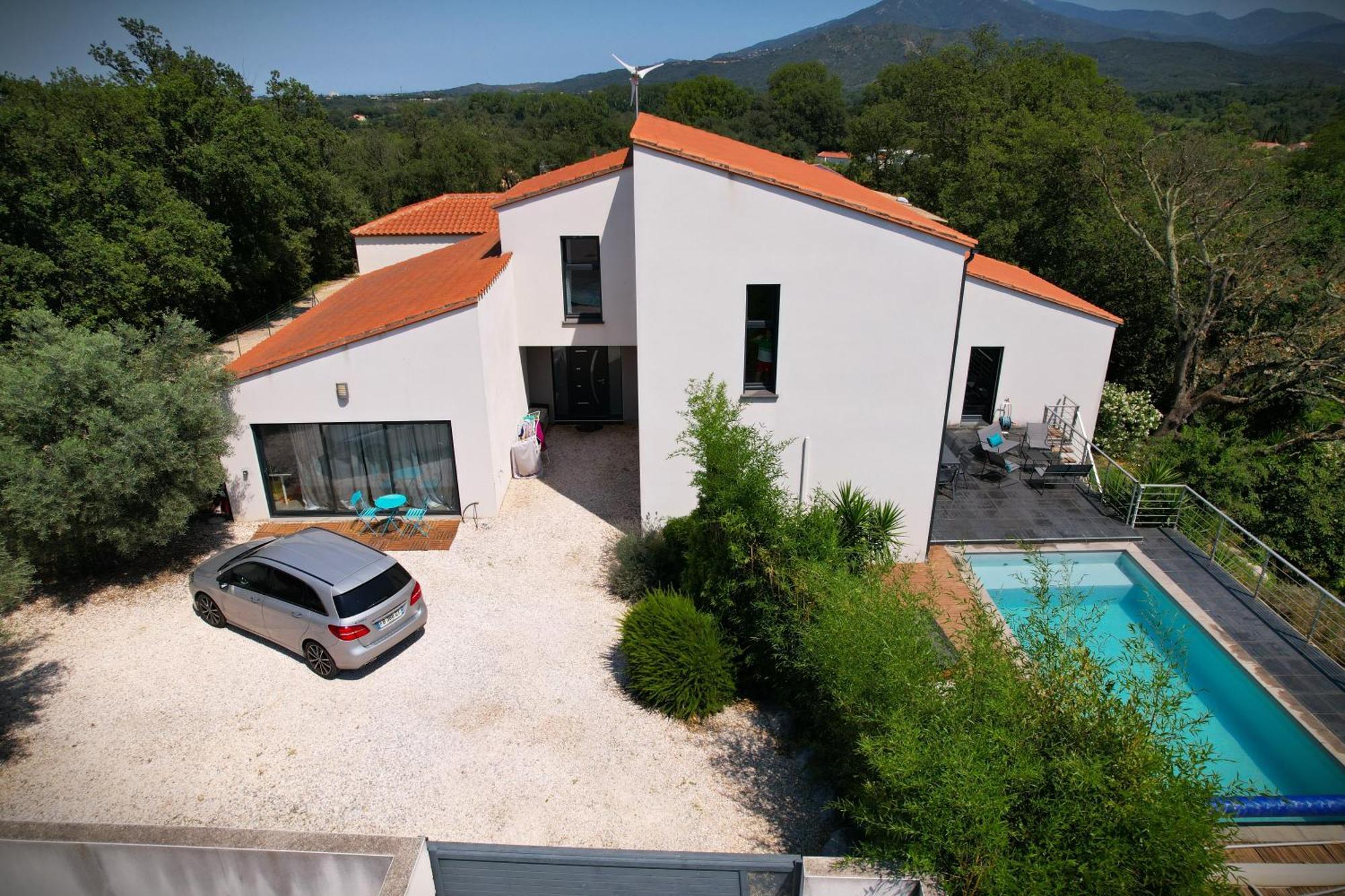 Villa Contemporaine, Jardin Mediterraneen Et Piscine Privee Saint-Jean-Pla-de-Corts Kültér fotó